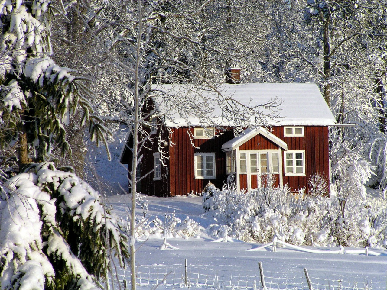 Dlaczego większość domów w Szwecji jest czerwona?